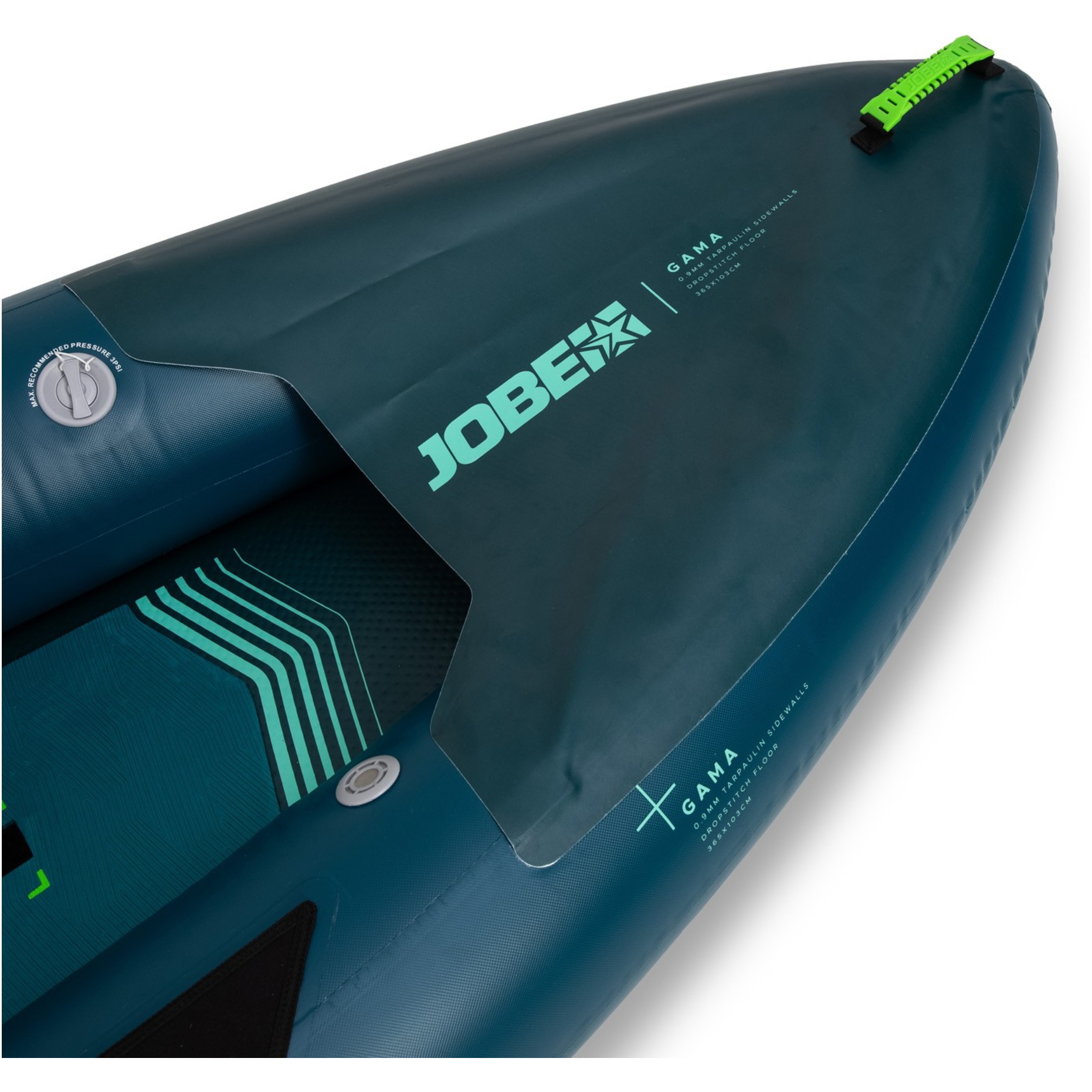 2026 Jobe Gama Aufblasbares Kajak-Paket 600025002 - Atlantic Green
